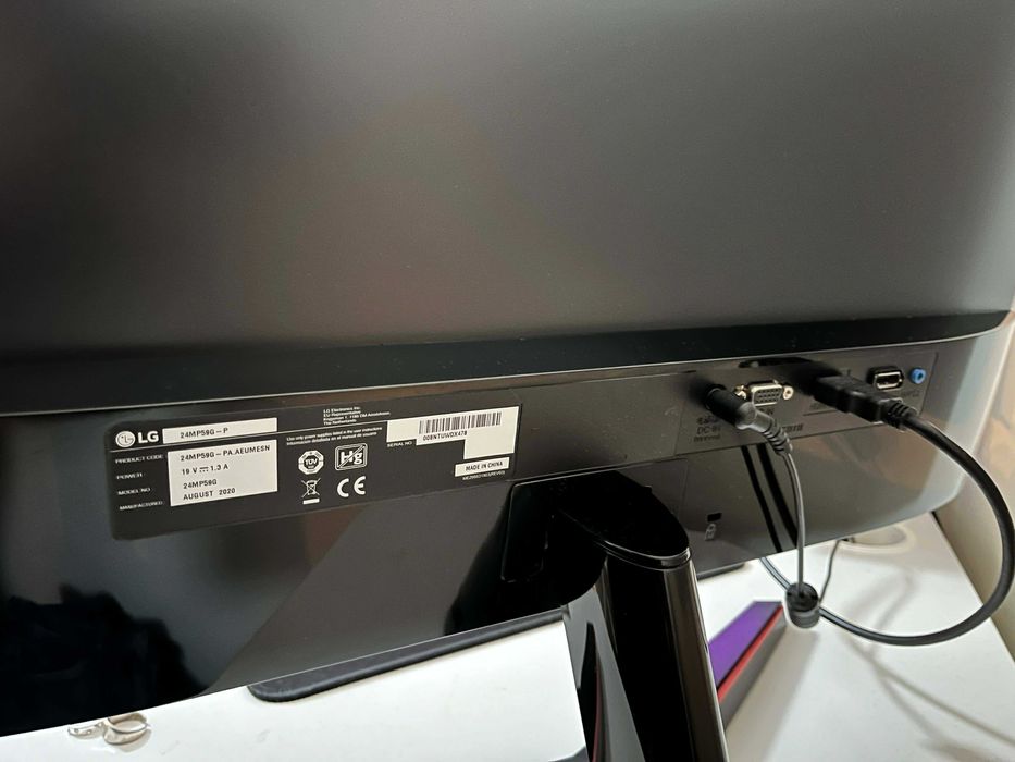 Monitor LED IPS LG 24", 75 Hz, 1080