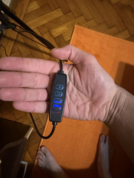 Light ring phone holder pentru tik tok