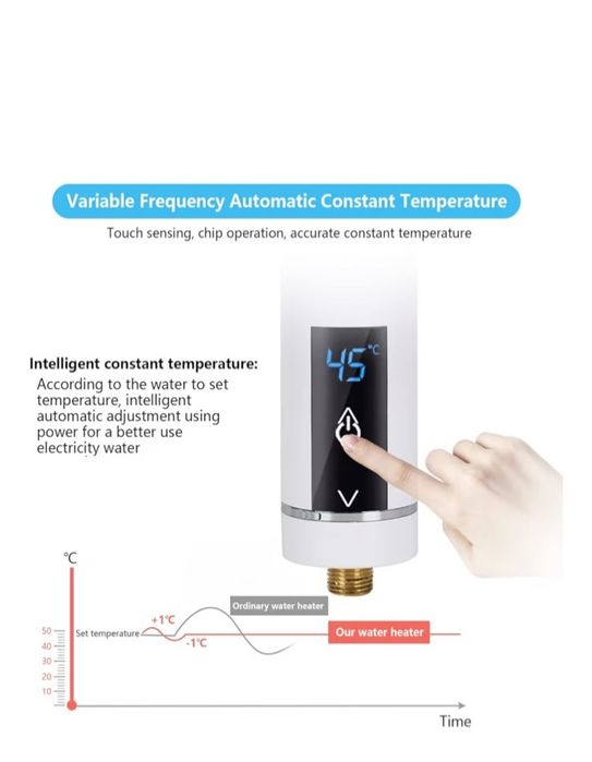 Проточен бойлер 3500w НОВ