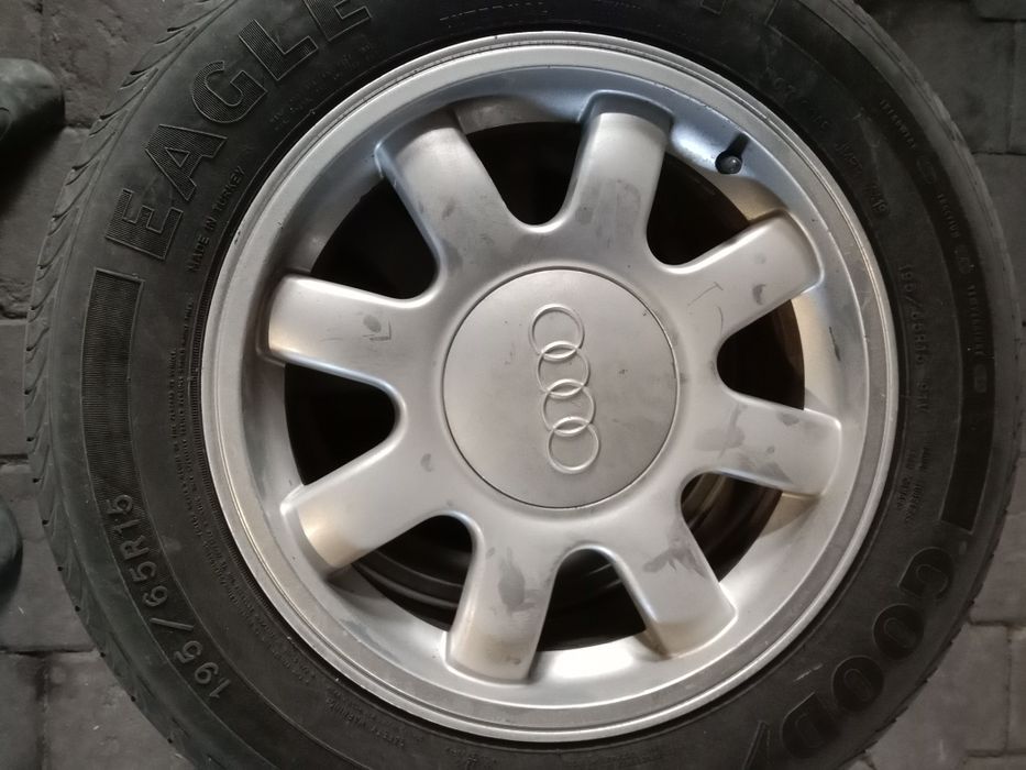 Диски с резиной лето Ауди с4