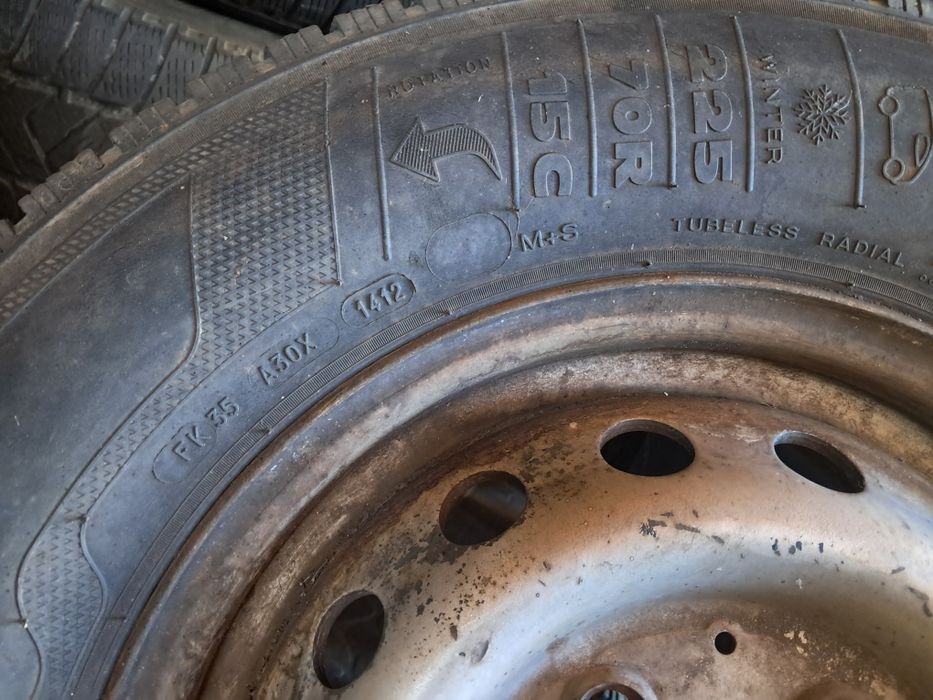 15" 4 броя джанти 5х130 Мерцедес Спринтер 903