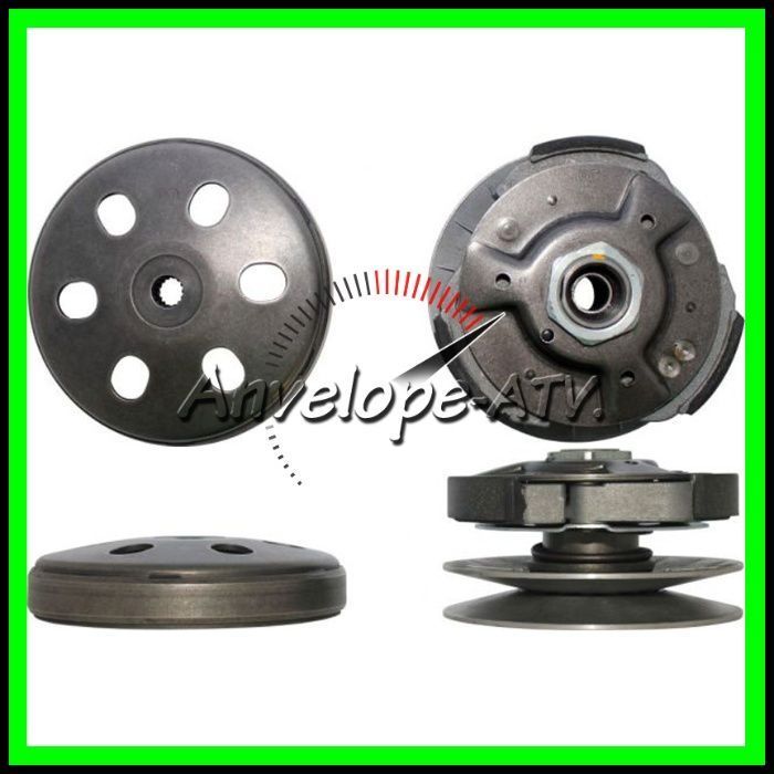 Ambreiaj LINHAI 400 410 420 cu Oala + Saboti + Fulie Linhai 400 400cc