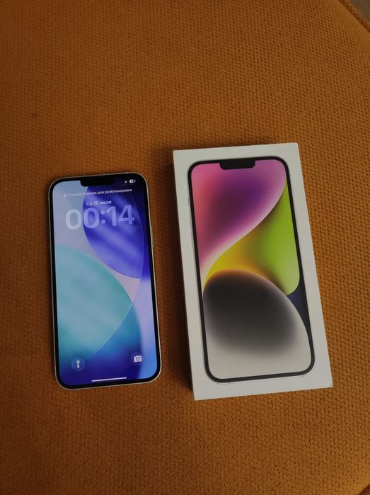 Iphone 14 plus 128  срочно. 84%  Белый