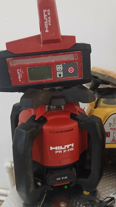 Nivele lasere hilti,leica,geomax