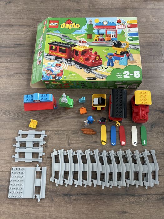 Lego duplo влак+допълнителни релси