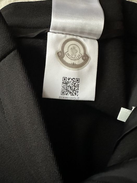 Оригинален панталон черен Moncler