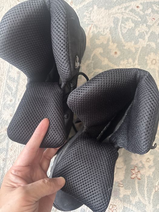 Берцы н замша  новые