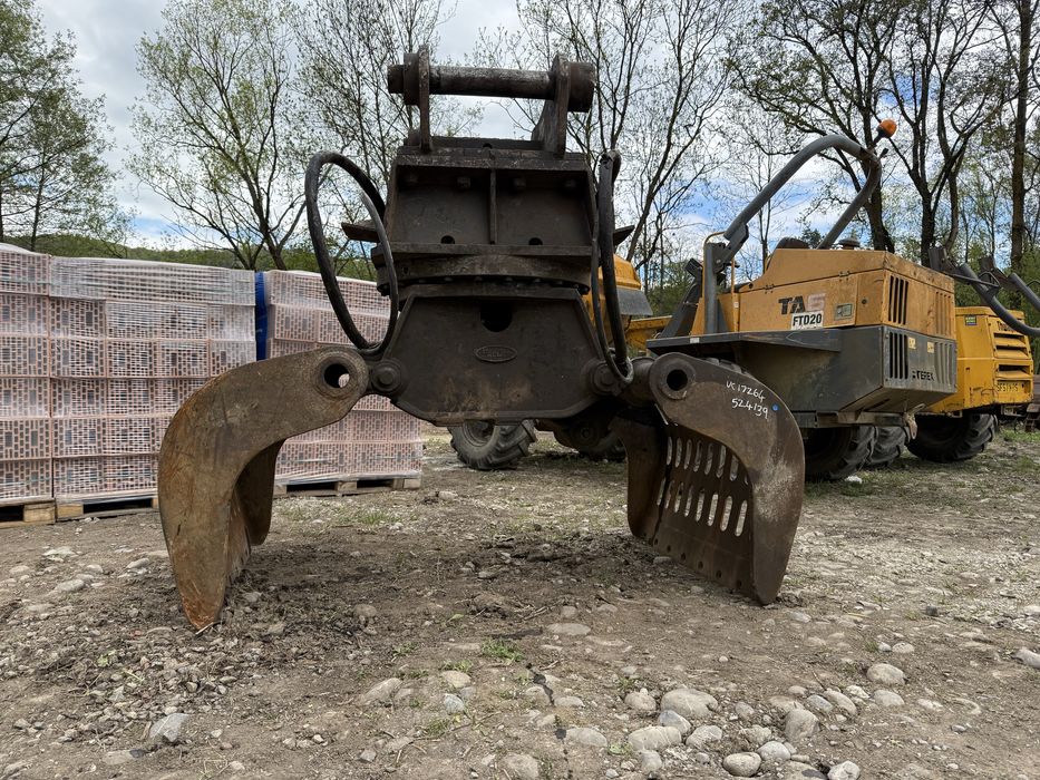 Graifer rotativ pentru demolarii