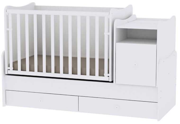 Трансформиращо се детско легло Lorelli - Trend Plus, бяло