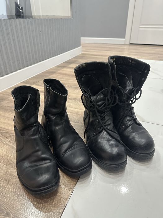 Сапоги зимний 40 рр Кожа