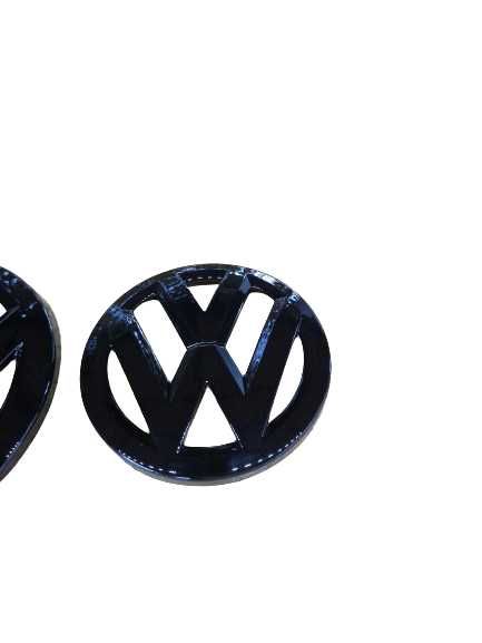Set Embleme Fata Spate Negru Lucios Volkswagen Passat CC 2013-2018 LCI