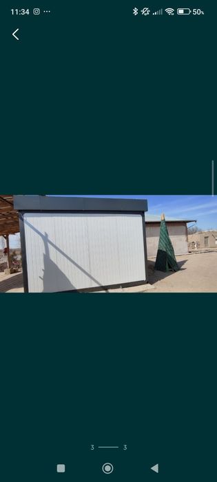 Koʻchma doʻkon 6×4 razmerda.Sendvich paneldan yasalgʻan.50 mln