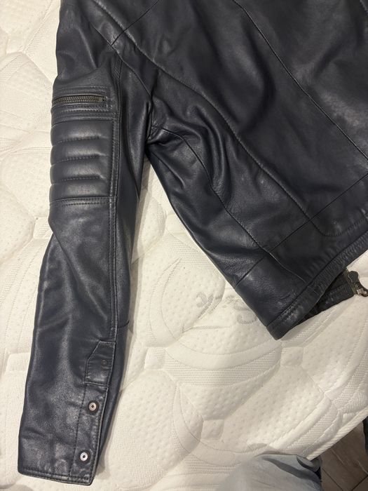 G-star raw jkt jet mfd biker leather jacket - кожено яке, мека телешка кожа
