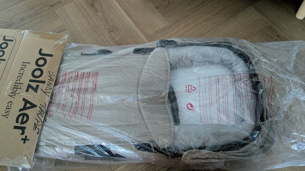 Landou pliabil pentru carucior copii, Joolz, Aer+, Sandy taupe