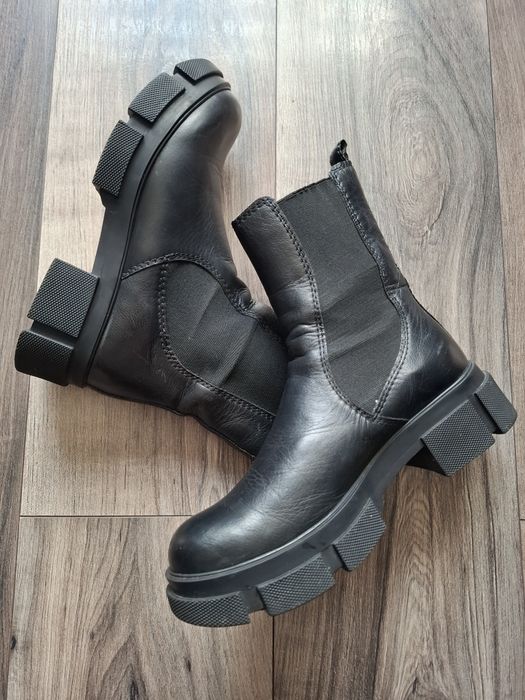 Дамски боти естествена кожа-  Lasocki