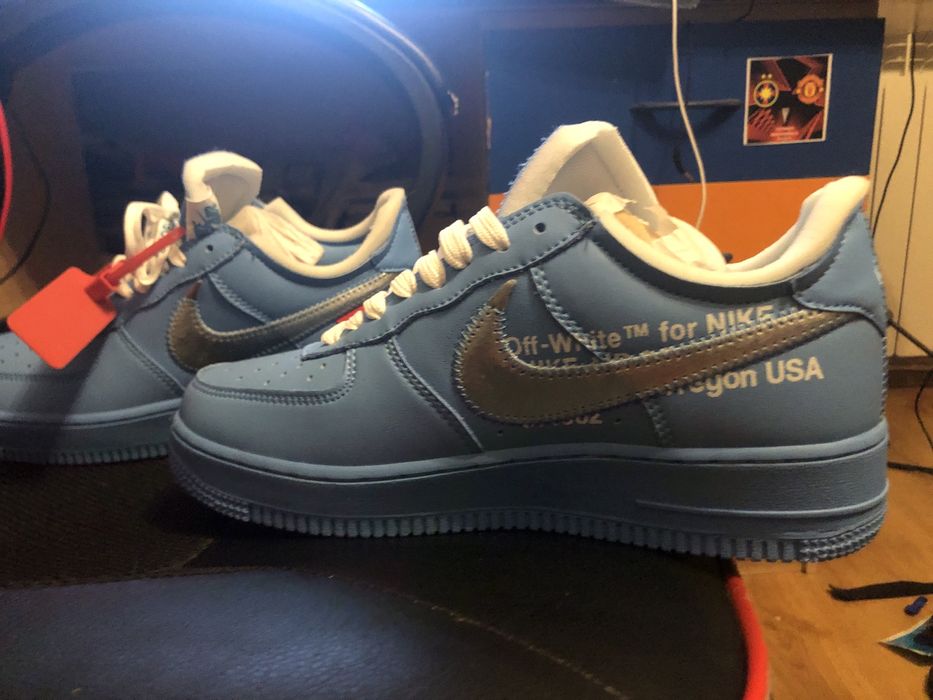 Vand air force 1 off white blue