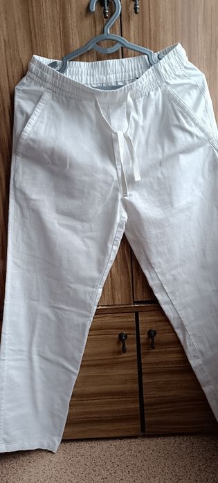 Льняные брючки НМ и Zara