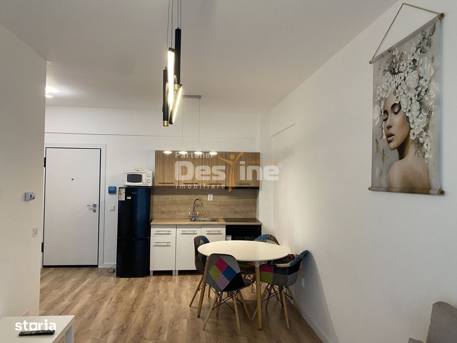 Studio la  etaj intermediar, cu balcon si parcare subterana, situat in