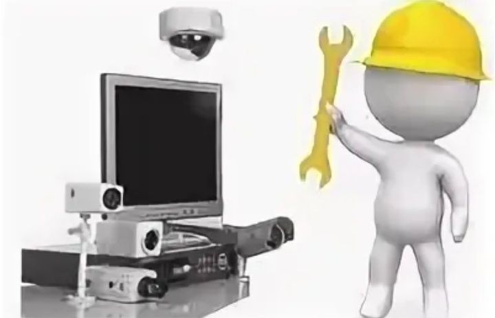 Установка видеонаблюдения