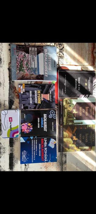 Cărți pentru bac la română, istorie și logică