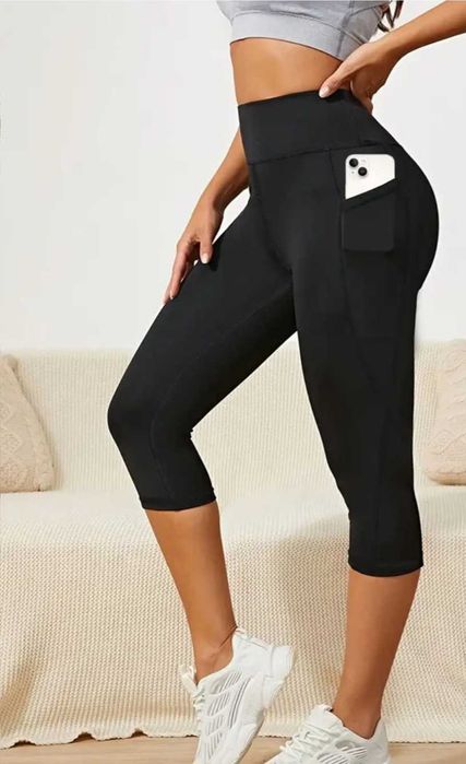 Черен еластичен клин 3/4