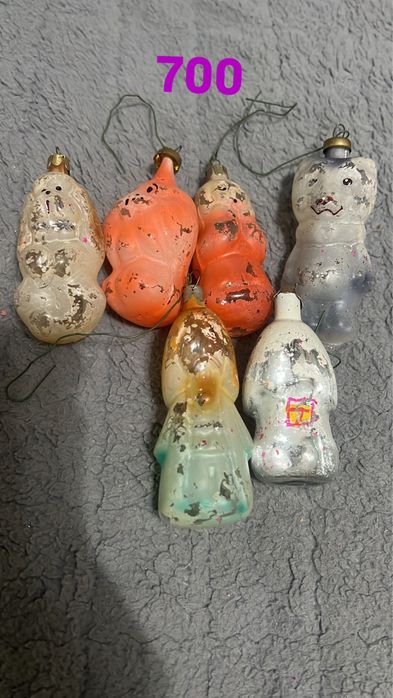 Игрушки елочные СССР