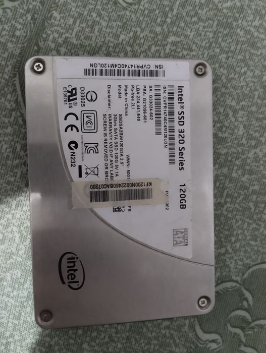 Intel SSD 320 series 120 Гб