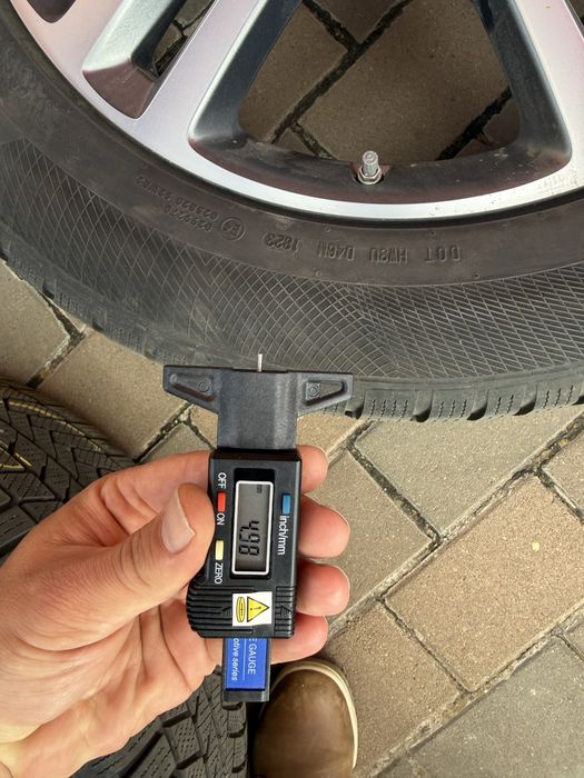 Vând set 4 jante Mercedes-Benz cu anvelope + roată de rezervă