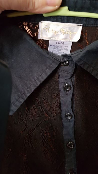 Body stil cămașă elegant si sexy maro dantela elastic