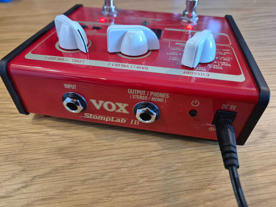 Bass Vox StompLab IB – Compact, Metalic