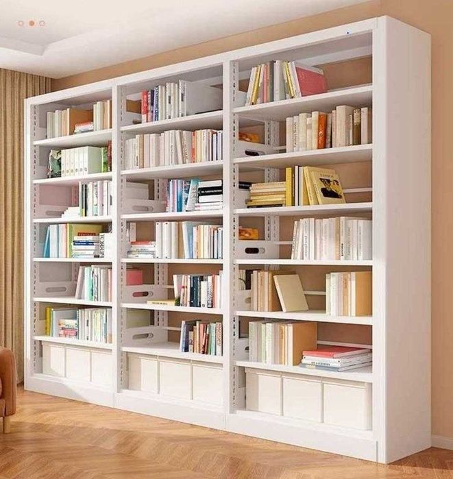металлические книжные полки\po'lat kitob javonlari