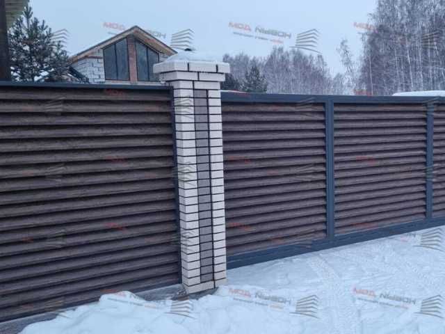 Забор жалюзи еврозабор