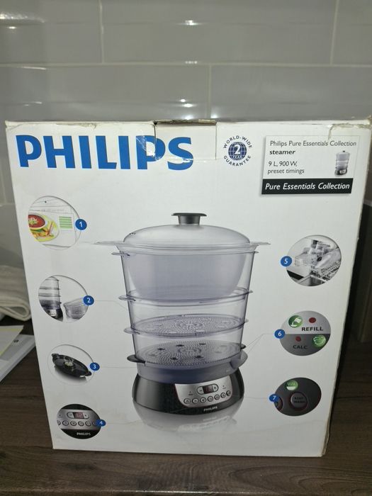 Aparat de gatit pe aburi Philips