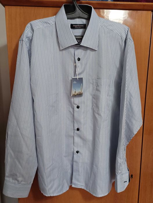 Новая мужская рубашка с длинным рукавом Турция