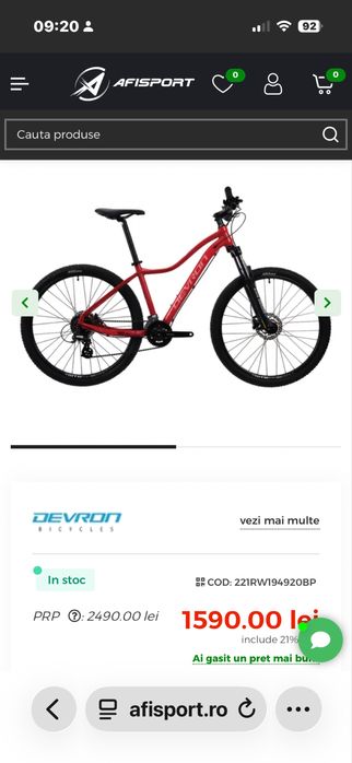 Bicicleta Dama Riddle Lady Noua