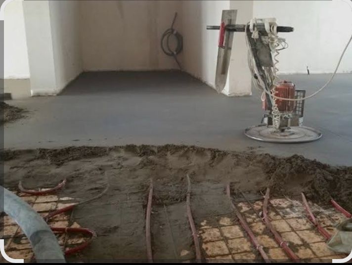 Сухой стяжки  пол