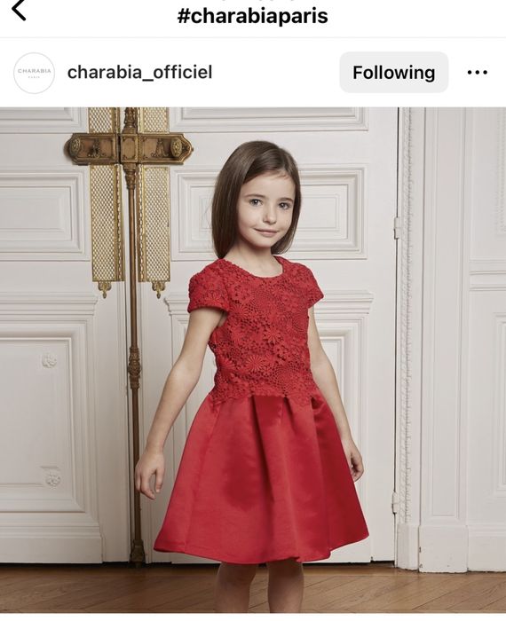 Charabia paris детски рокли 6-7 години