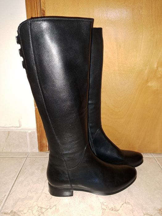 Дамски ботуши, 36 номер, естествена кожа, НОВИ