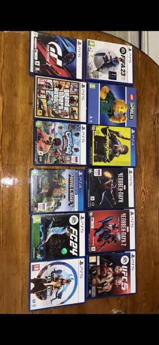 Ps 5 с играми 15шт