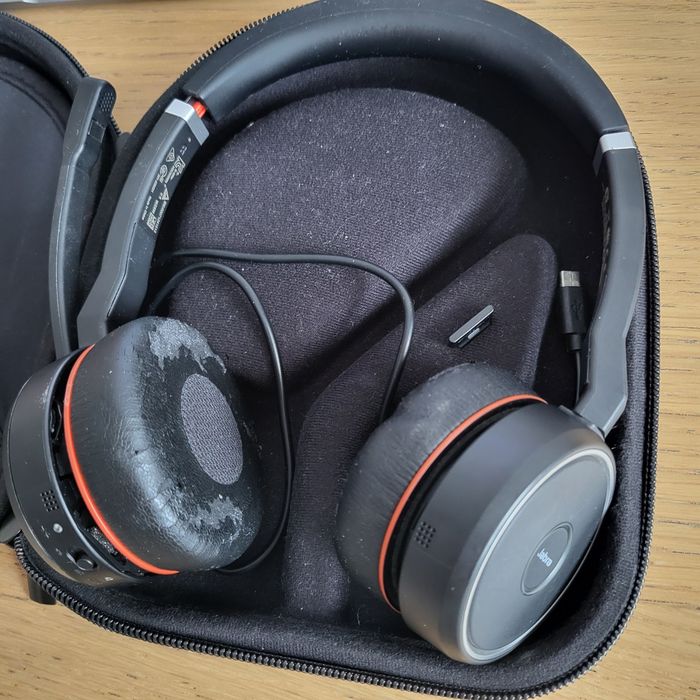 Căști Profesionale Jabra Evolve 75 – Wireless, Active Noise Cancelling