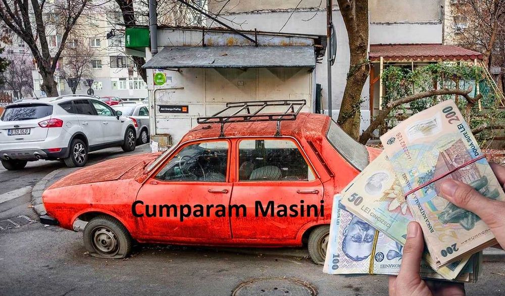 Masina fara jante pentru dezmembrat sau fier vechi