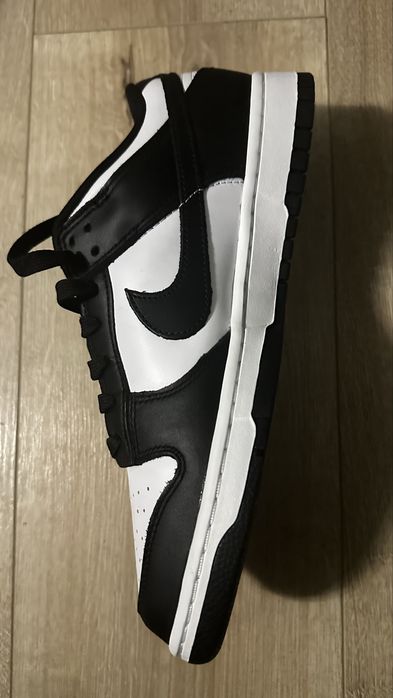 Nike кроссовки Dunk Low Black/White