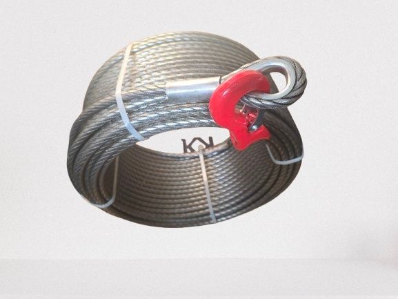 Cablu troliu forestier fi 12mm 70 metrii