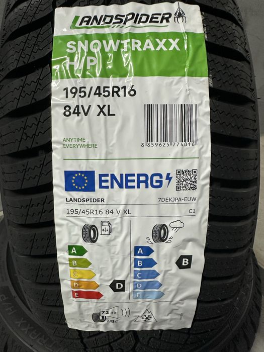 Нови Зимни Гуми LANDSPIDER SNOWTRAXX H/P 195/45R16 84V XL БОРД 1954516