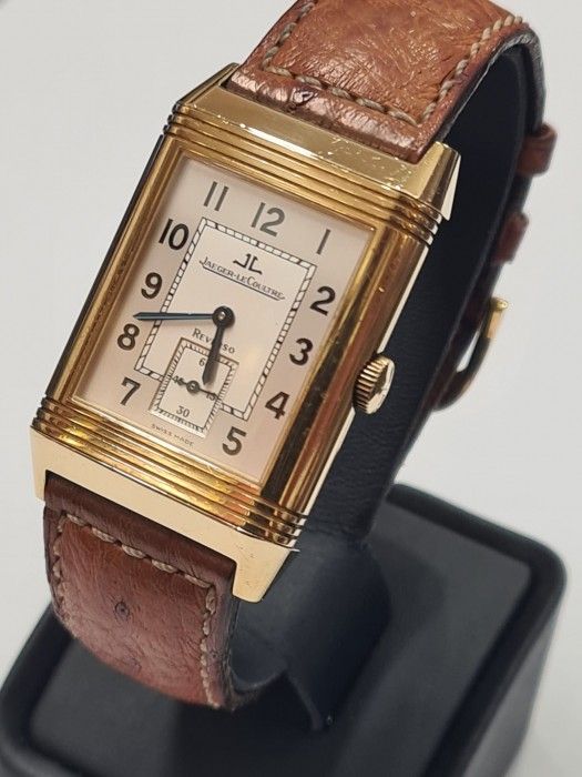 Ceas Jaeger‑LeCoultre Reverso din aur 18k