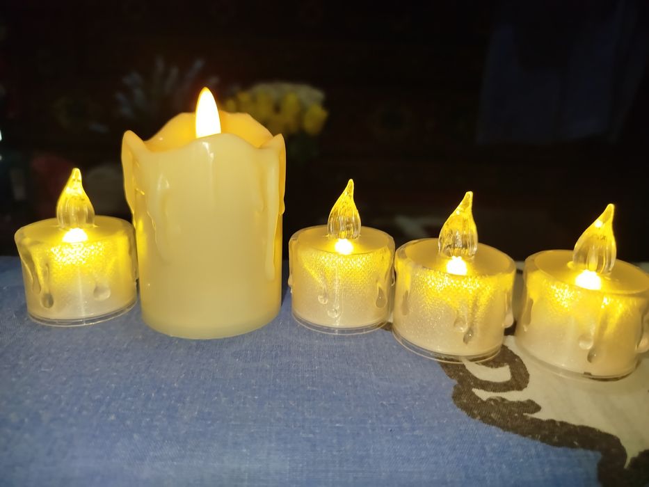 Led свечи, 5 штук