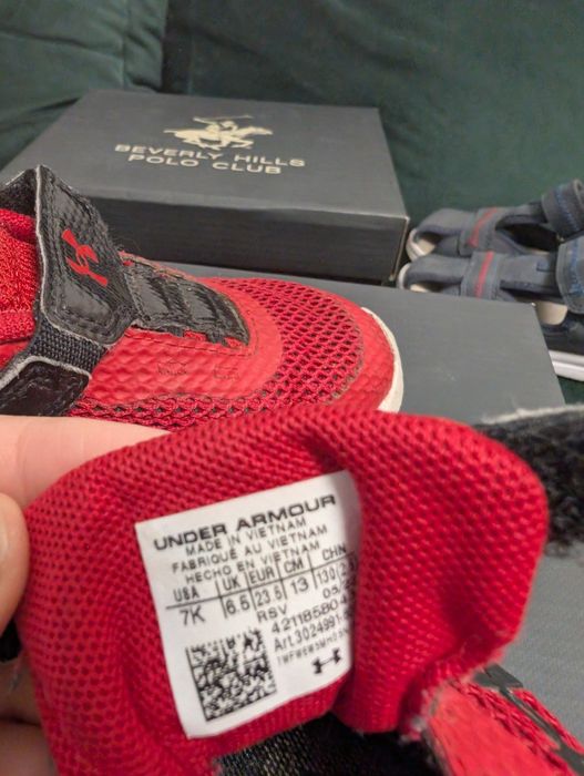 Adidași under armour mar 23.5