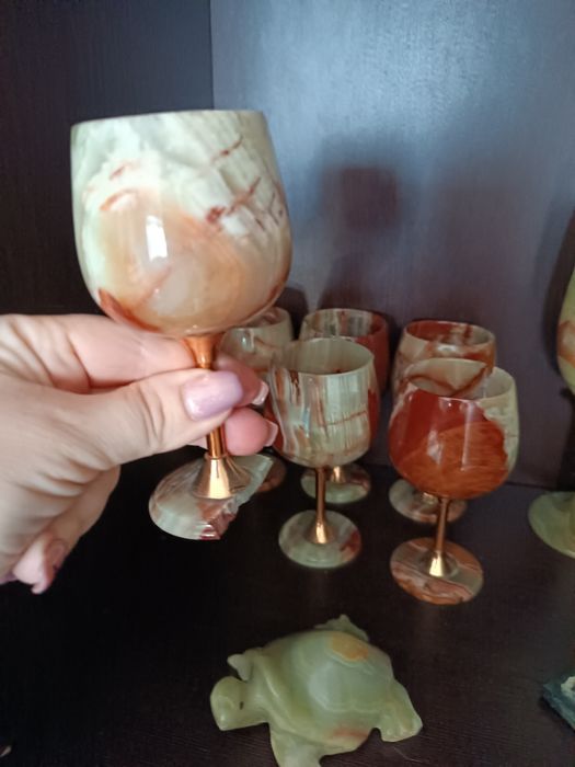 Фужеры из оникса