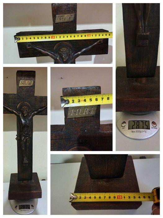 Уникално Старо Разпятие Кръст