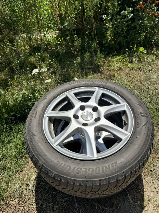 Jante r16 cu gume M S Bridgestone 205/60 r16 dot 2022